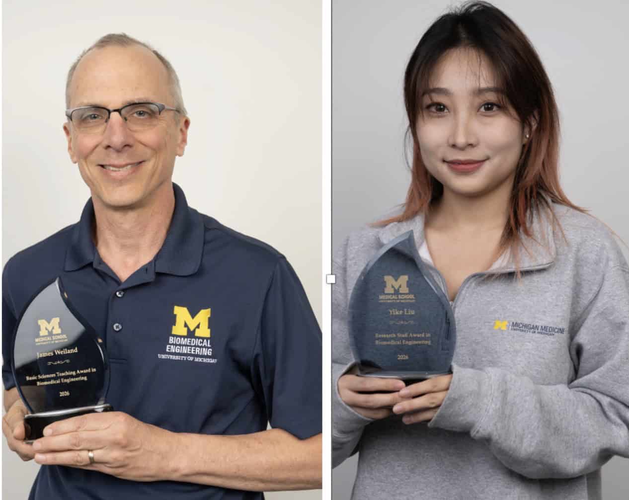 BME Faculty, Research Staff Honored with 2026 EBS Awards