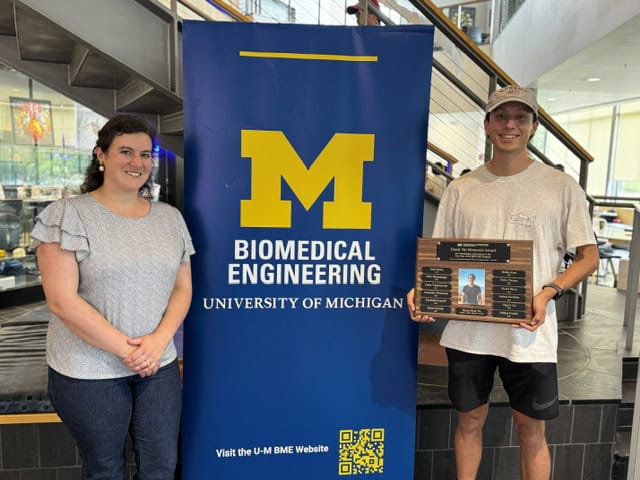 Nathan French Receives 2026 Derek Tat Memorial Award
